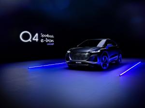 Audi Q4 Sportback e-tron Concept 2020 года 